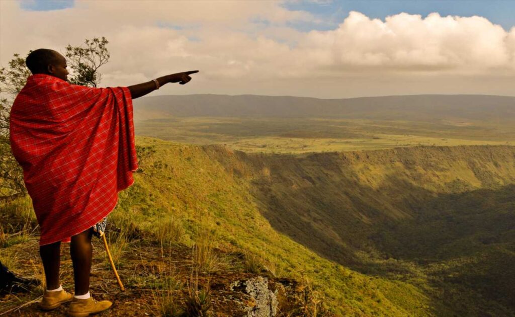 Stunning view of The Great Rift Valley